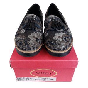 Van Eli Joona Military Paige Velvet Camo Slip On Tassel Loafers 9 Narrow